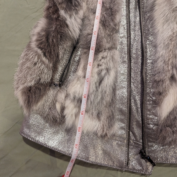 Genuine rabbit fur vest - Picture 5 of 5